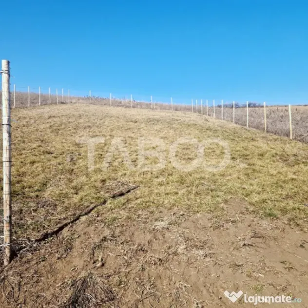 Teren intravilan 508 mp cu utilitati de vanzare in Sura Mar - Sura Mare (Sibiu)
