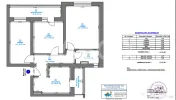 Apartament 62 mp 3 camere etaj 3 balcon pivnita Piata Noua C 