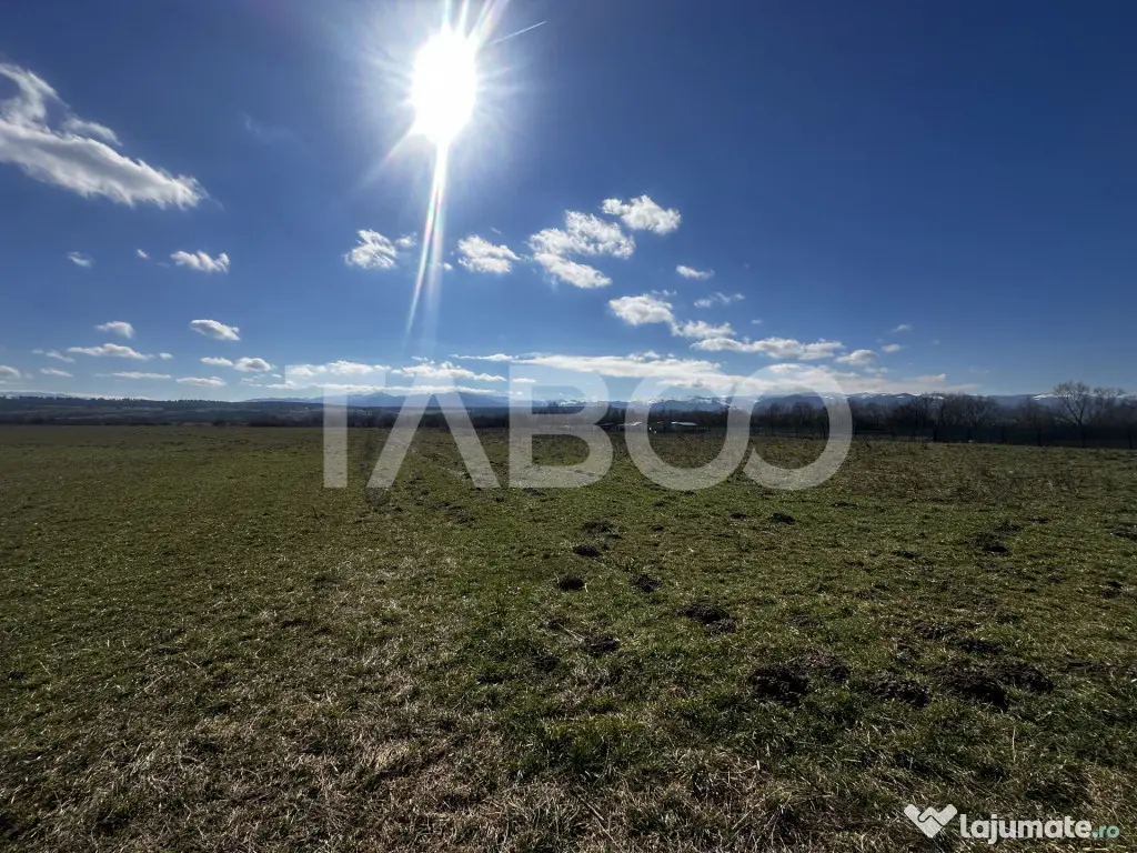 Teren de vanzare 2200 mp cu deschidere de 28 ml Sibiu - Sibiu (Sibiu)