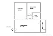 Apartament de vanzare 2 camere balcon etajul 2 Kaufland Arhi 