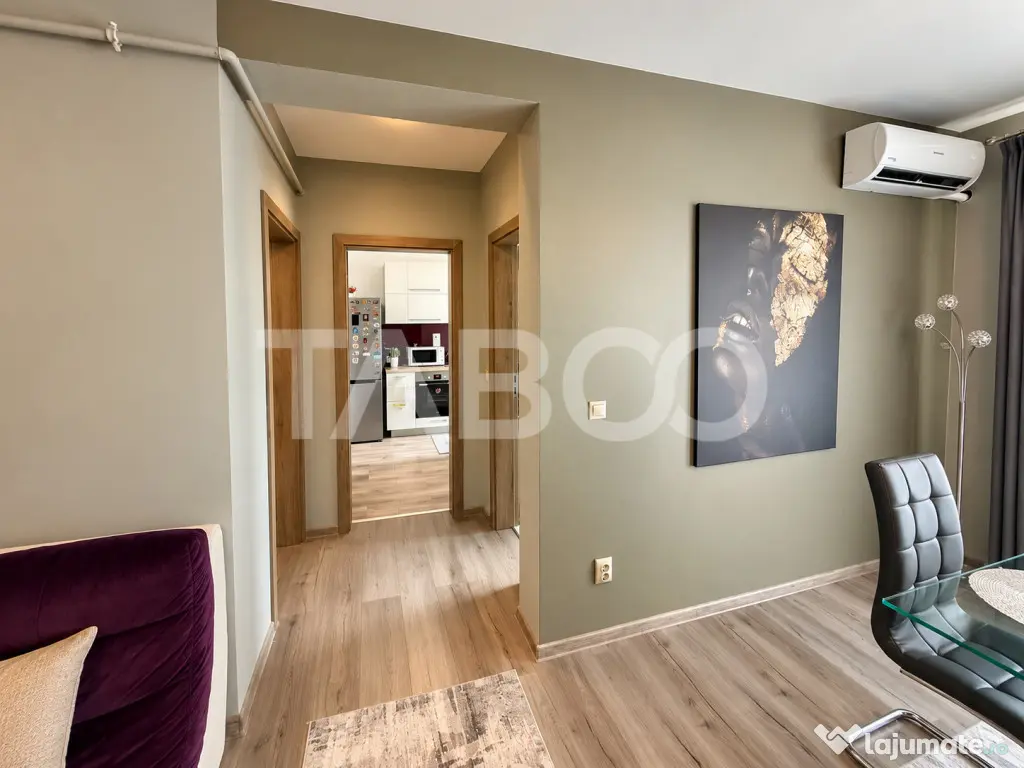 Apartament de vanzare 2 camere balcon etajul 2 Kaufland Arhi - Sibiu (Sibiu)