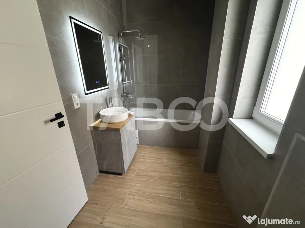 Apartament premium decomandat 3 camere 60 mpu balcon Sibiu R - Sibiu (Sibiu)