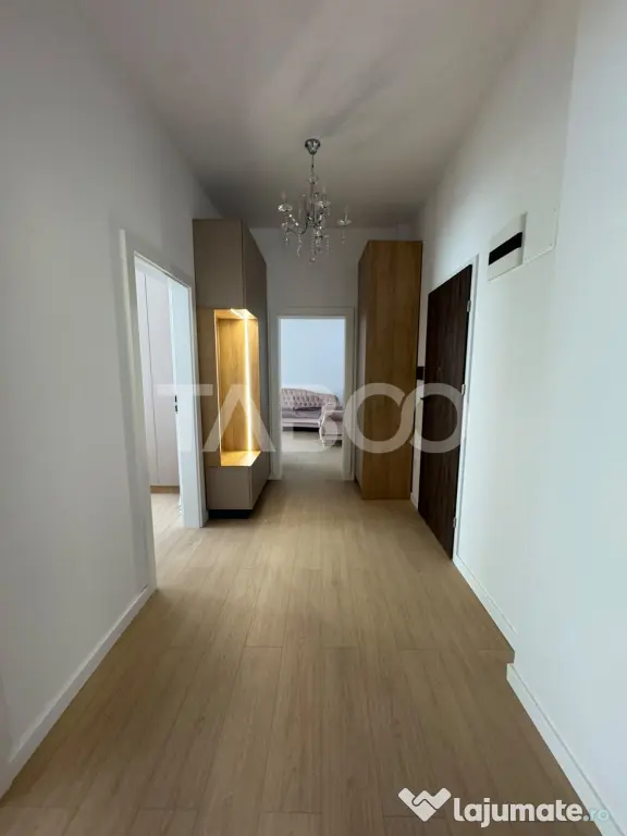 Apartament mobilat utilat decomandat 2 camere 60 mpu balcon - Sibiu (Sibiu)