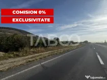 Teren extravilan 6700 mp intre DN si autostrada iesire Crist