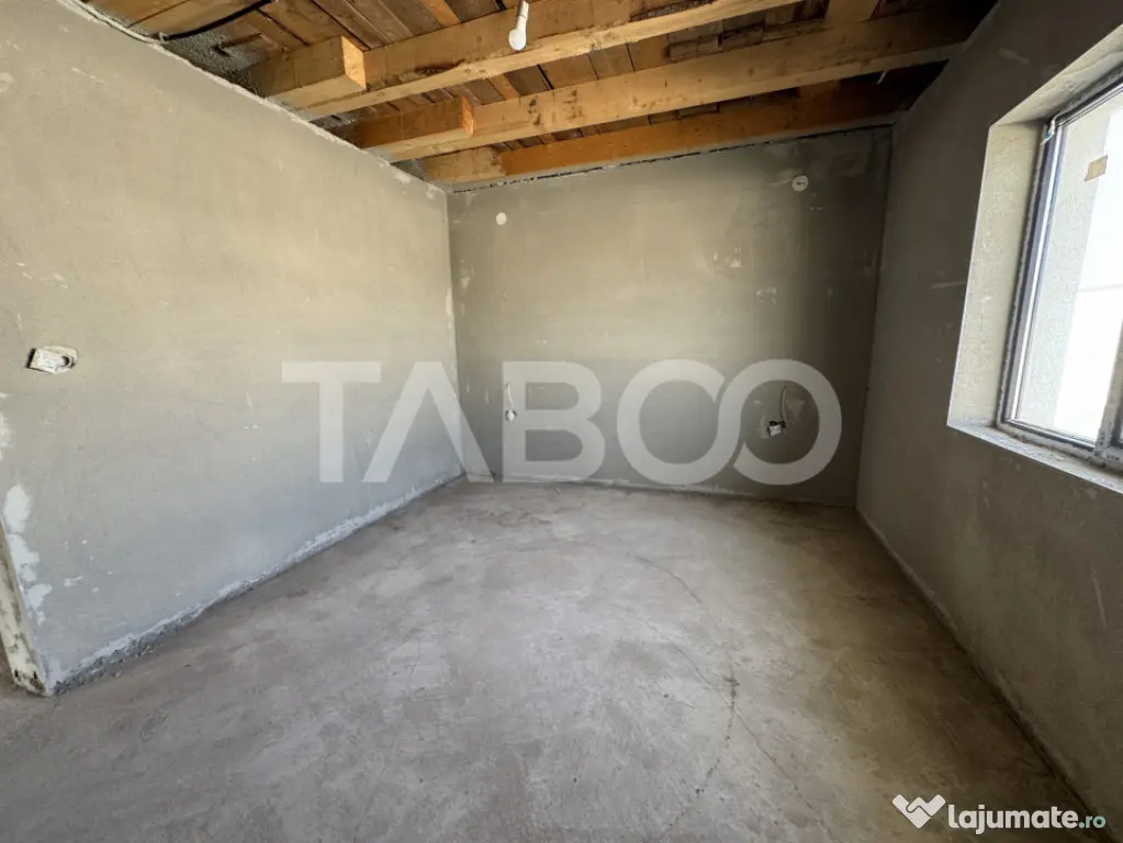 Casa individuala cu 3 camere pe un singur nivel teren 300 mp - Cristian (Sibiu)