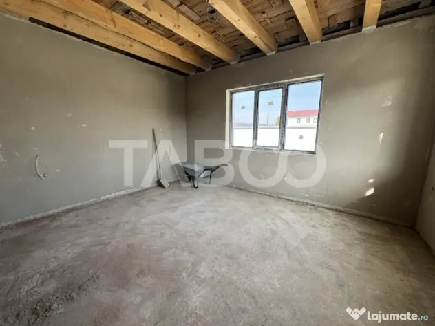 Casa individuala cu 3 camere pe un singur nivel teren 300 mp - Cristian (Sibiu)