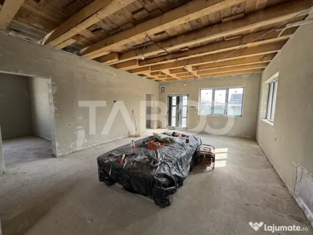Casa individuala cu 3 camere pe un singur nivel teren 300 mp - Cristian (Sibiu)