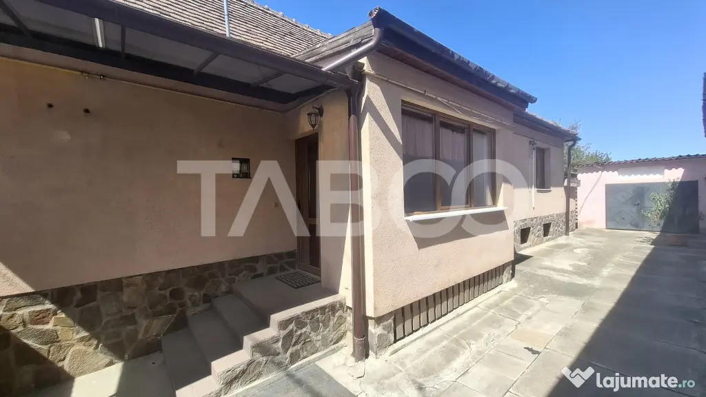 Casa individuala de vanzare cu gradina acces auto si garaj T - Sibiu (Sibiu)