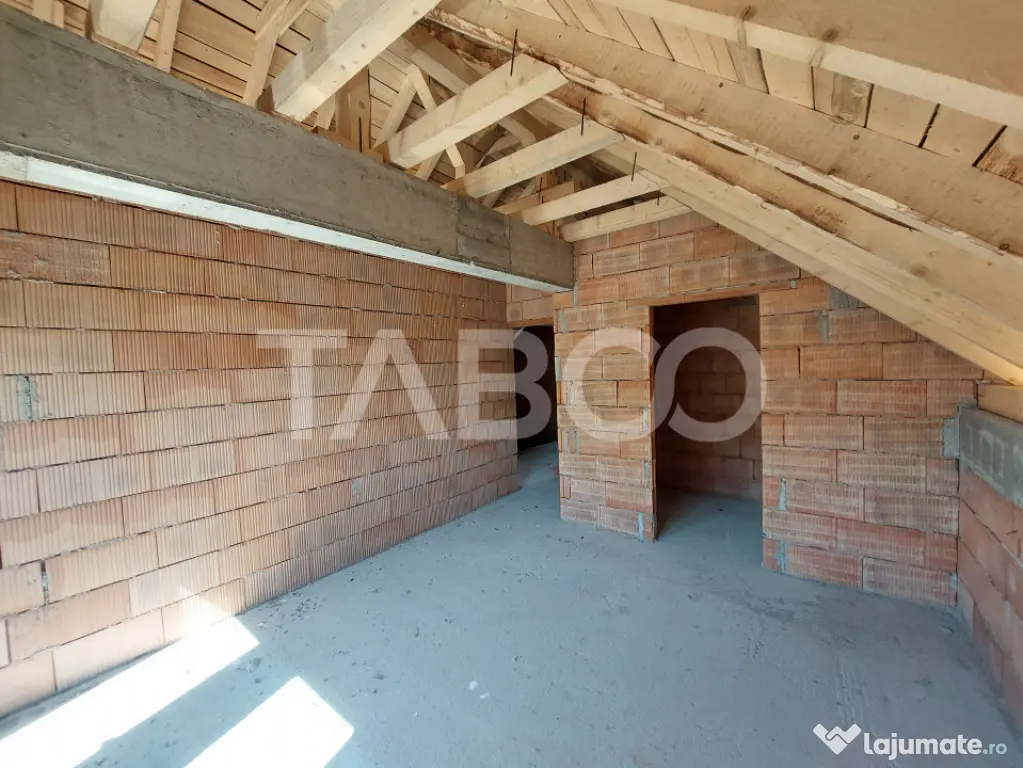Casa de vanzare 147 mpu 5 camere si teren de 434 mp Cristian - Cristian (Sibiu)
