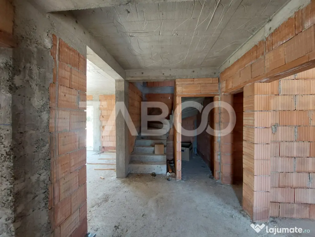 Casa de vanzare 147 mpu 5 camere si teren de 434 mp Cristian - Cristian (Sibiu)