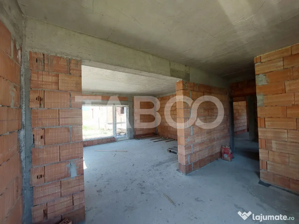 Casa de vanzare 147 mpu 5 camere si teren de 434 mp Cristian - Cristian (Sibiu)