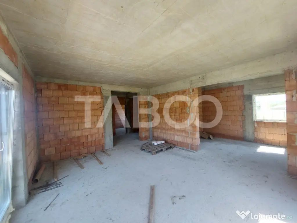 Casa de vanzare 147 mpu 5 camere si teren de 434 mp Cristian - Cristian (Sibiu)
