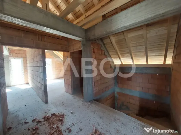Casa de vanzare 147 mpu 5 camere si teren de 434 mp Cristian - Cristian (Sibiu)