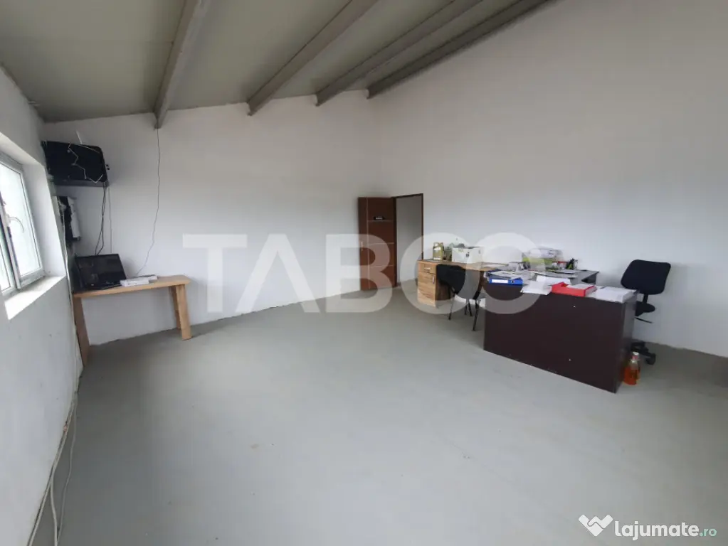 Teren si hala 42.000 mp + zona administrativa la 7 minute de - Dridif (Brasov)