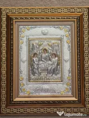Icoane Argintate-SF Paraschieva,SF Treime,SF Ilie,SF Andrei,si altele Relief 
