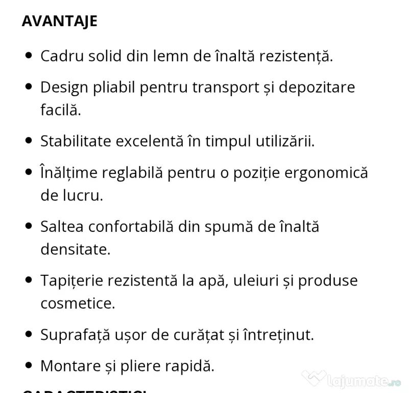 Pat masaj portabil