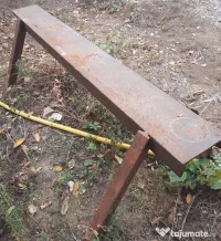 Banc de lucru capra metalica 205 x 24 x 60 cm. 