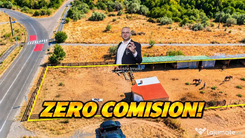 Moldova Noua | Teren 3.300 MP Afacere | ZERO COMISION - Moldova Noua (Caras-Severin)