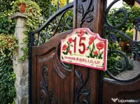 Plăcuță număr casă / stradală personalizată – Print 3D 