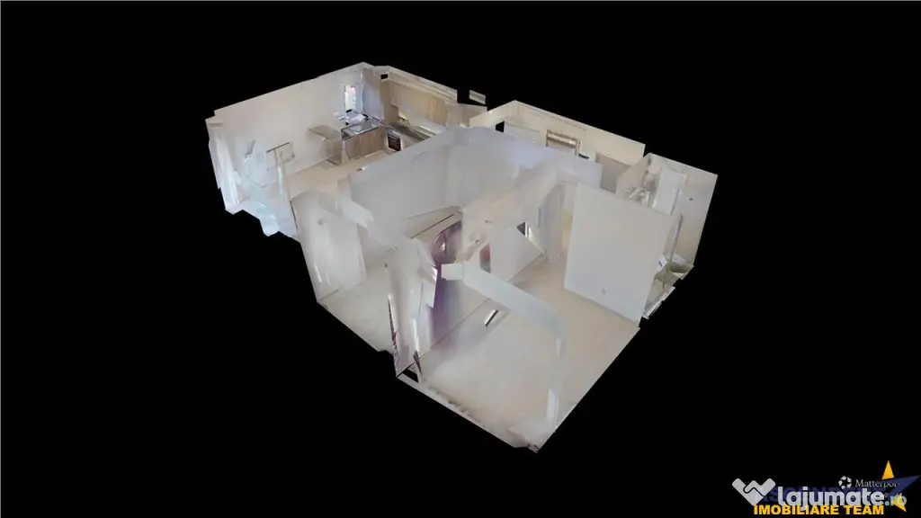 TUR 3D!Apartament modern cu 3 camere, parcare, boxa, zona Co - Brasov (Brasov)