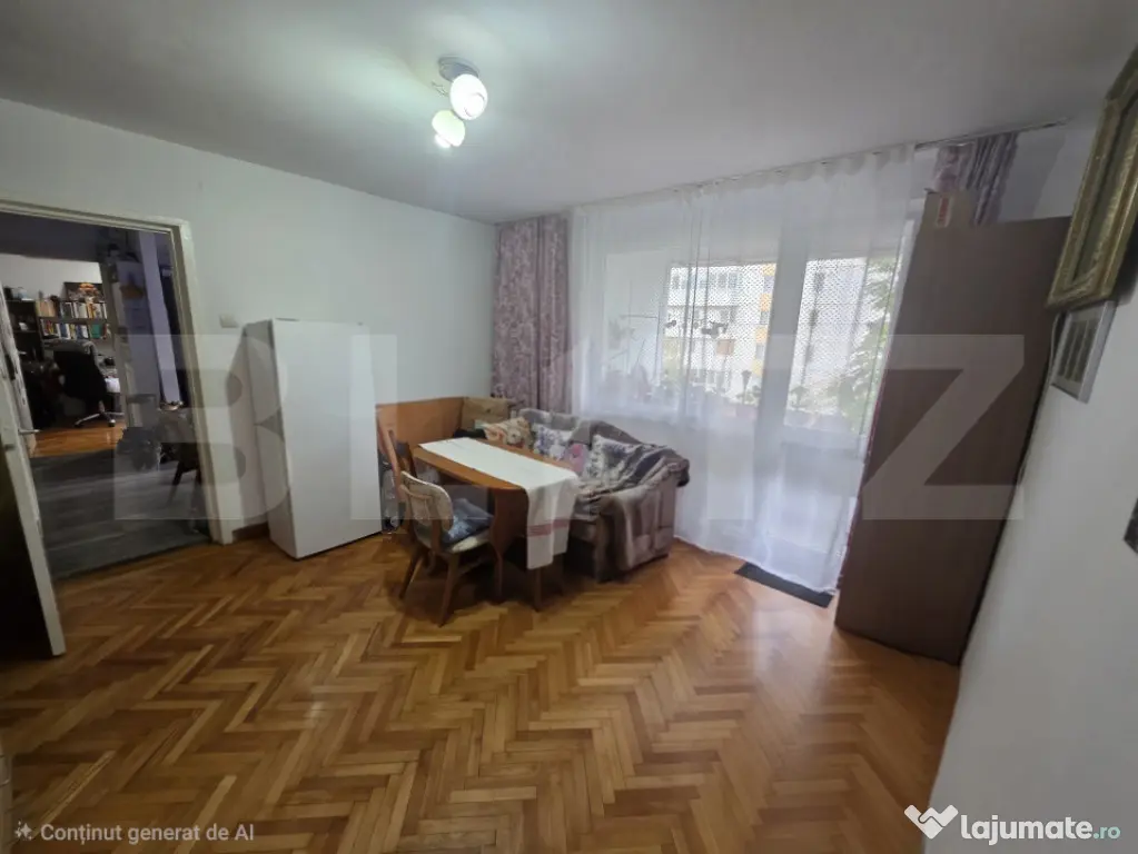 Apartament cu 3 camere semidecomandat in cartierul Tudor - Targu Mures (Mures)