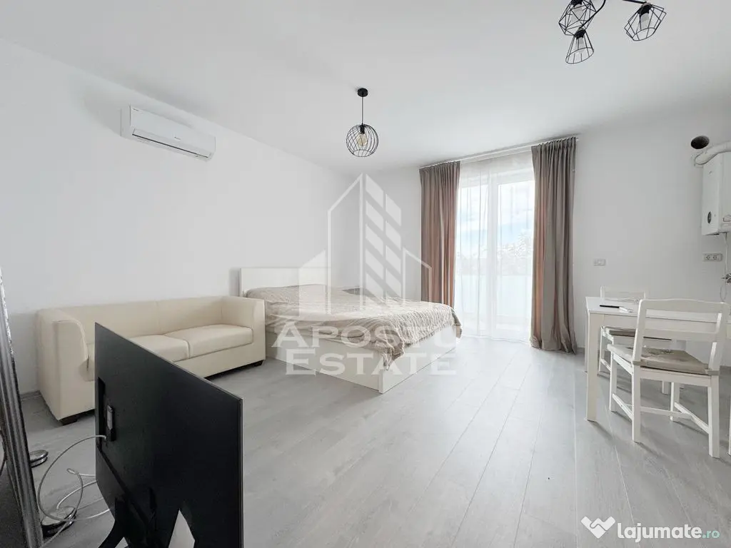 Apartament cu o camera de vanzare, 30mp utili, balcon, zona Lidl Giroc - Giroc (Timis)