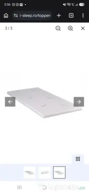 Topper saltea iSleep 160x200cm