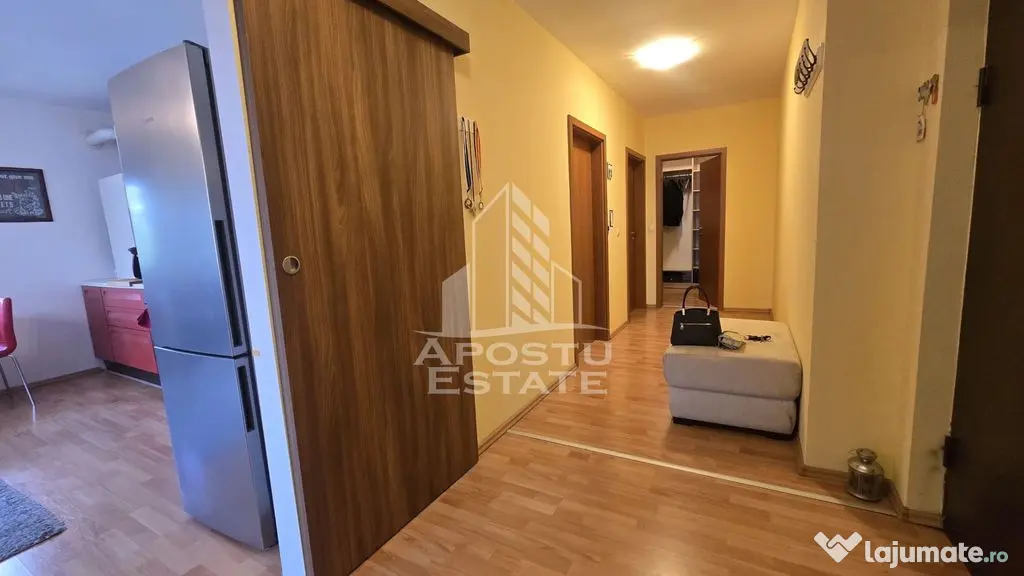 Apartament de vanzare cu 3 camere, bloc nou, centrala proprie,Aradului - Timisoara (Timis)
