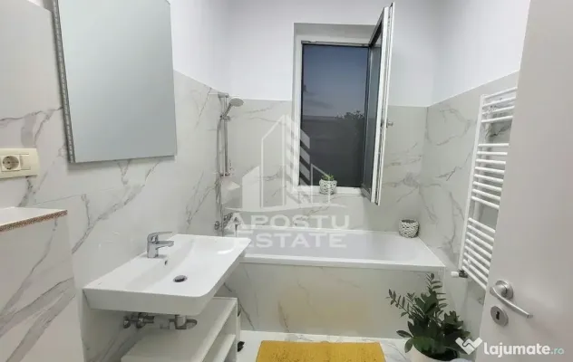 Apartament cu 3 camere,mobilat si utilat modern,Dumbravita,etaj 1 - Dumbravita (Timis)