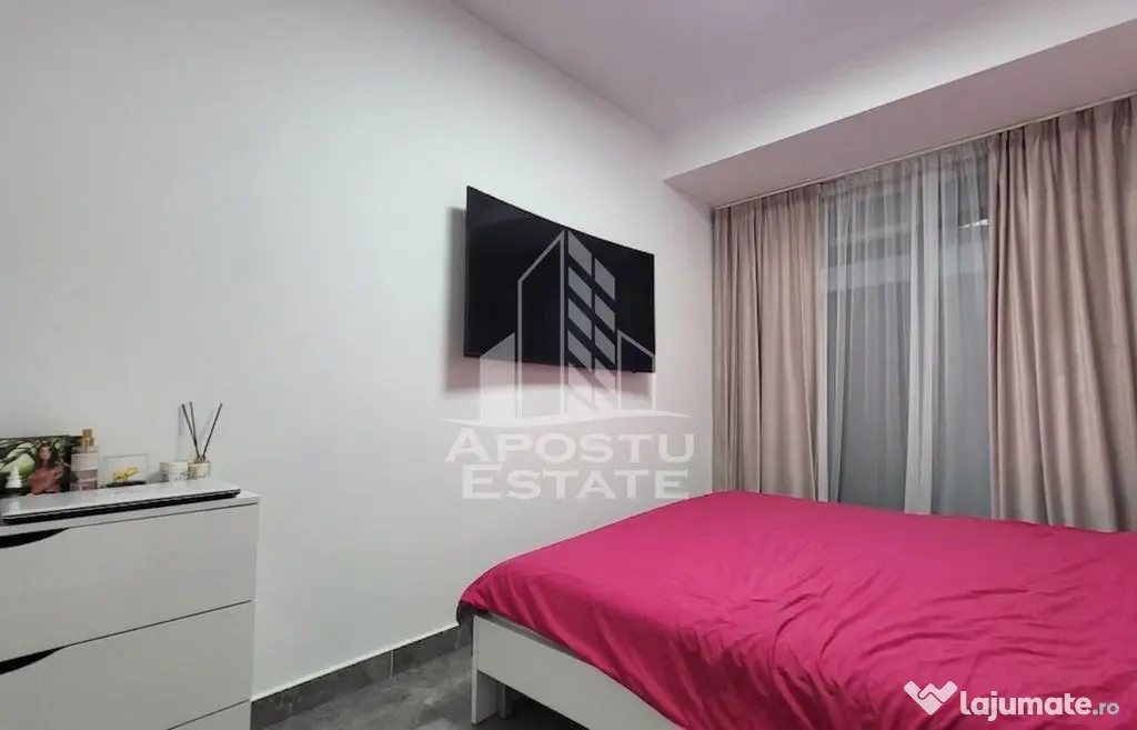 Apartament cu 3 camere,mobilat si utilat modern,Dumbravita,etaj 1 - Dumbravita (Timis)