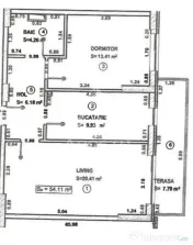 Apartament 2 camere de vanzare, zona Circumvalatiunii, Timisoara 