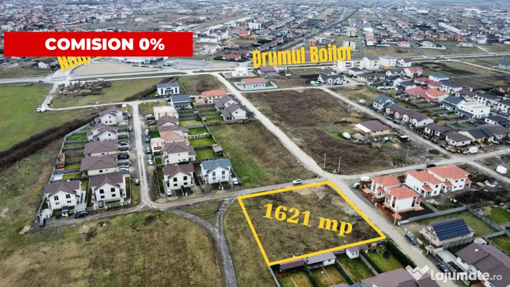 Teren intravilan - langa noul Lidl - Drumul Boilor - comisio - Mosnita Noua (Timis)