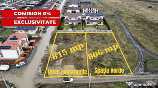 Teren intravilan - langa noul Lidl - Drumul Boilor - comisio - Mosnita Noua (Timis)