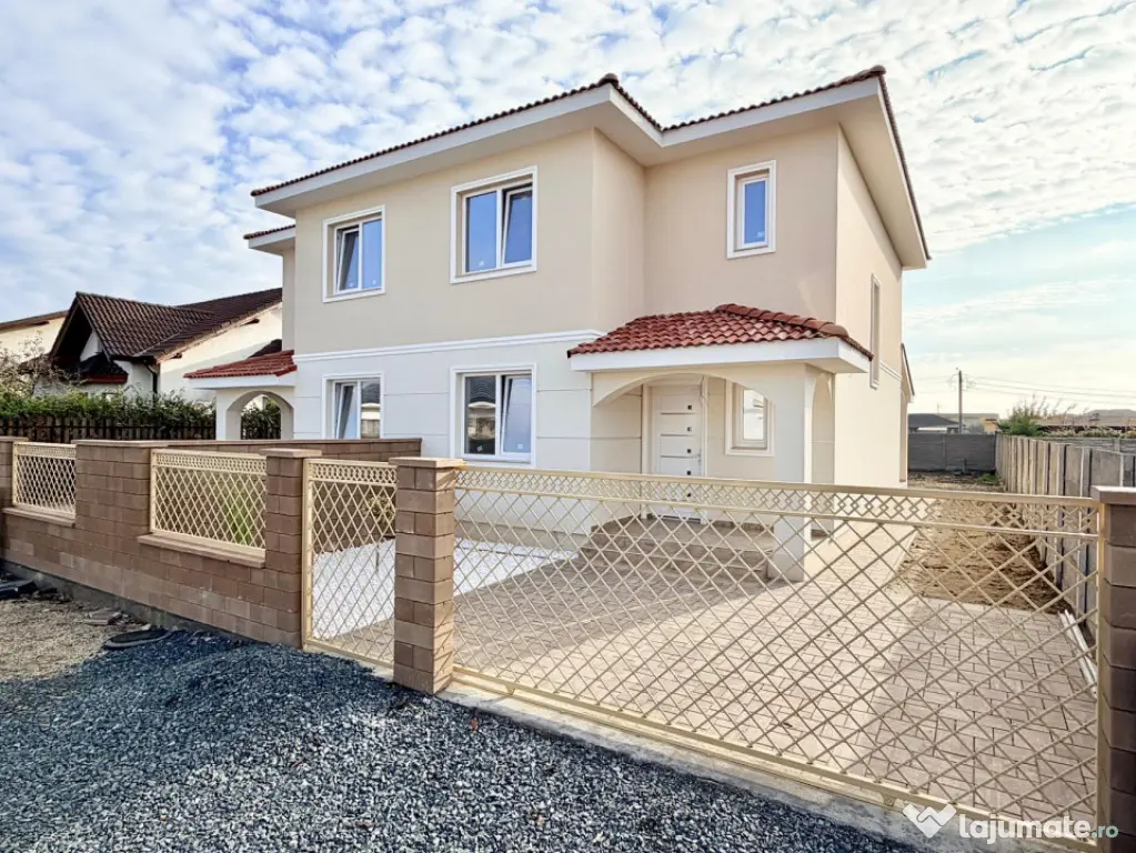 Duplex 4 camere - Izolatie fonica - Cartier complet asfaltat - Mosnita Noua (Timis)
