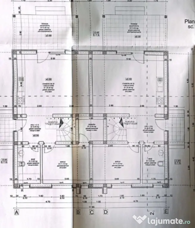Duplex cu 4 camere in Mosnita – zona drumul Boilor - Mosnita Veche (Timis)