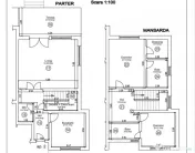 Duplex cu 3 camere - 116 mp utili si teren de 443 mp - Mosni 