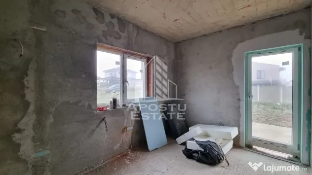 Casa individuala de vanzare la cheie, teren 570mp, Giarmata - Giarmata (Timis)