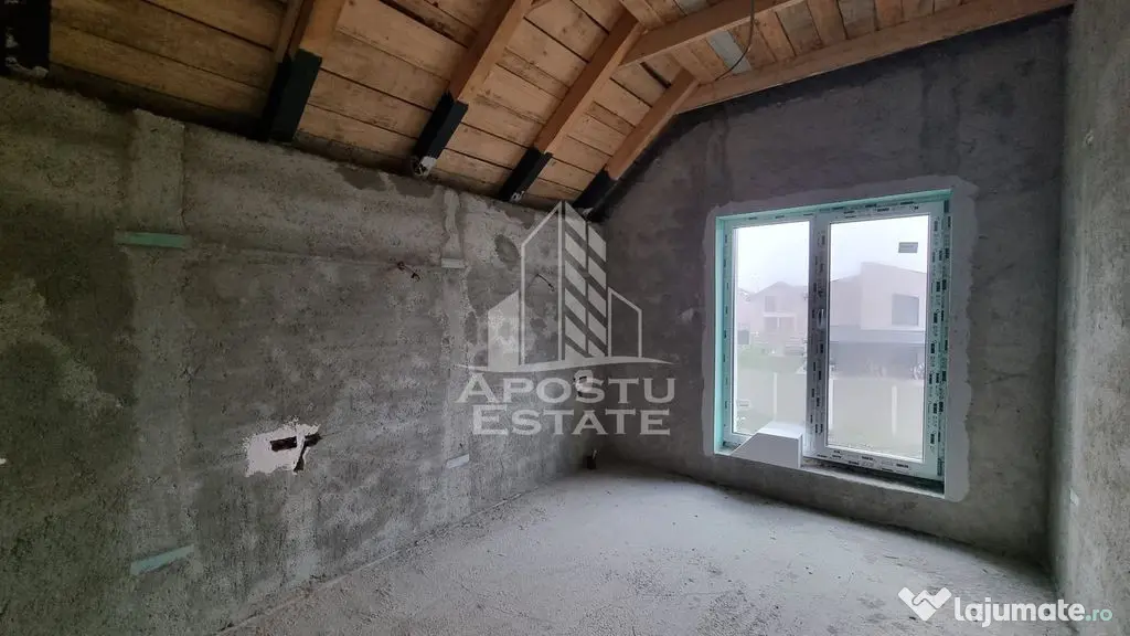 Casa individuala de vanzare la cheie, teren 570mp, Giarmata - Giarmata (Timis)