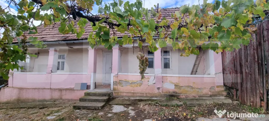 Casa cu doua corpuri,curte si gradina - Boian (Cluj)