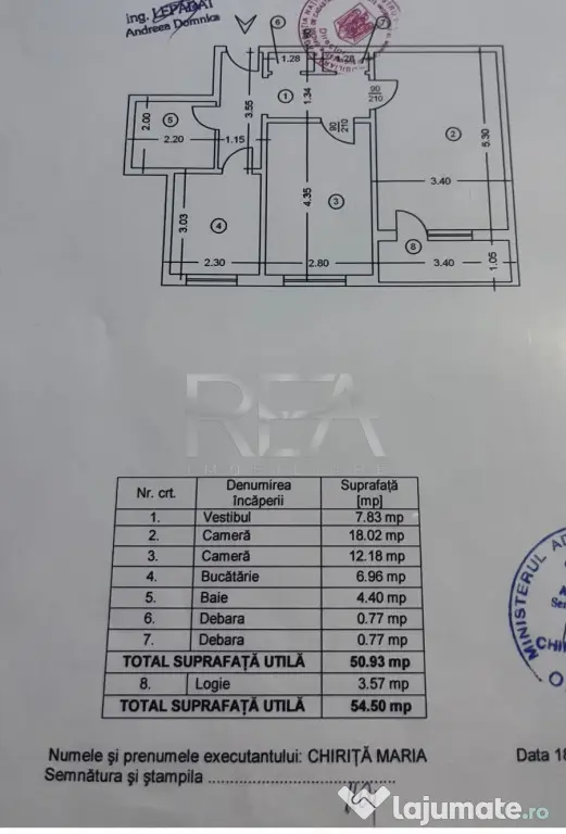 2 camere | Decomandat | Utilat/Mobilat | Cartier Titan - Bucuresti (Bucuresti-Ilfov)