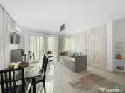 2 camere, terasa 30 mp si garaj subteran, complex Azoria