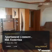 Apartament 3 camere , Bld. Ecaterina Teodoroiu, Targu jiu 