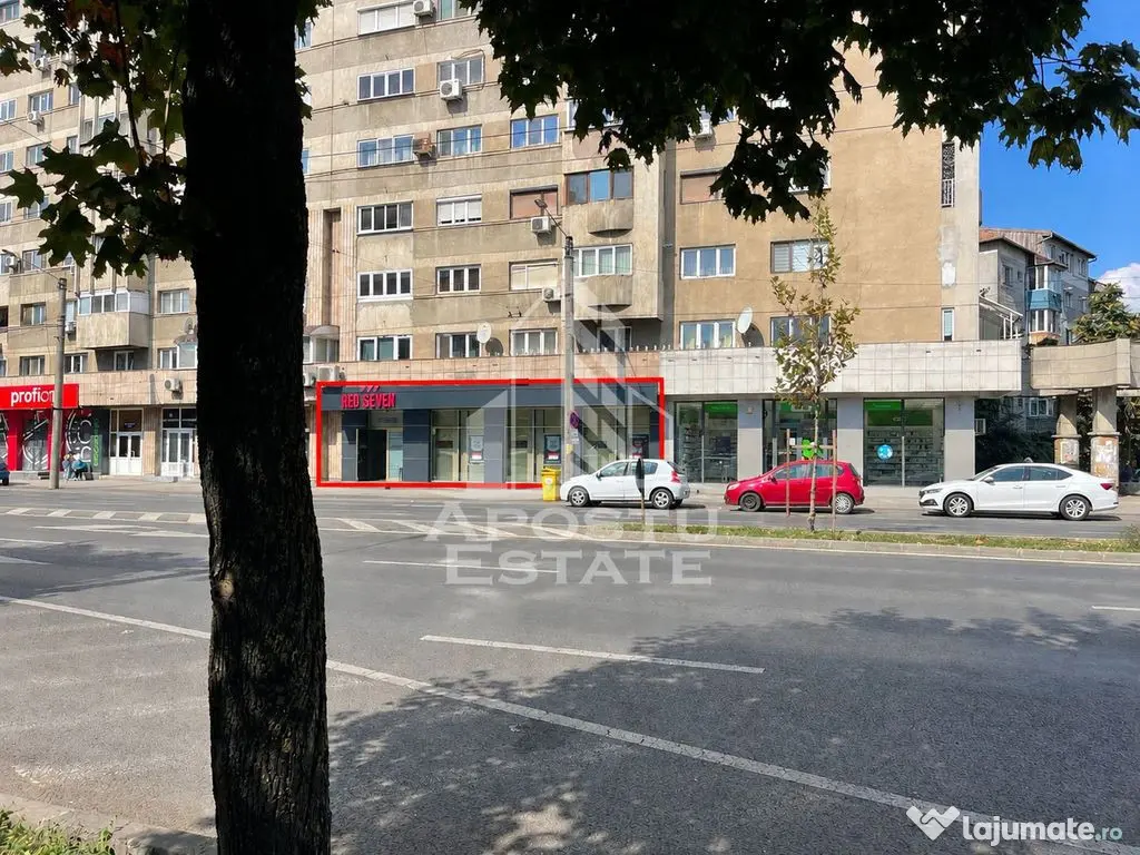 Spatiu comercial 180 mp de inchiriat, str. Simion Barnutiu. - Timisoara (Timis)