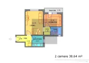 Ap. 2 camere bloc 1975 -balcon spatios -Parcul Morarilor -Pantelimon 