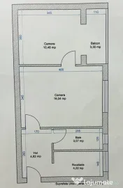 Apartament cu 2 camere, complet mobilat -zona Sagului Timiș 