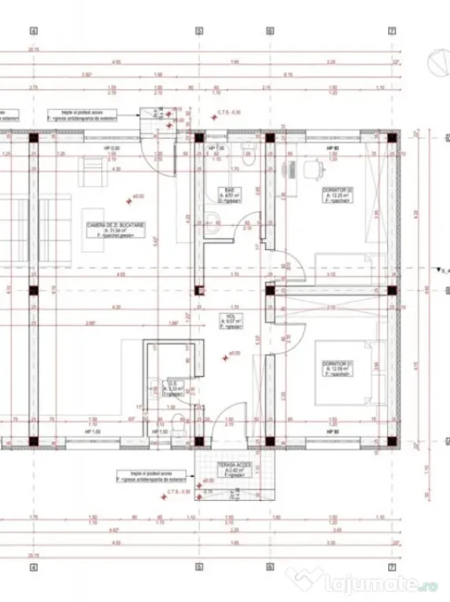 Duplex modern, 3 camere, 72 mp utili, 300 mp teren - Dumbrav - Dumbravita (Timis)