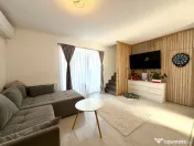Duplex elegant cu 3 camere, 61 mp utili, mobilat/utilat - Sa 
