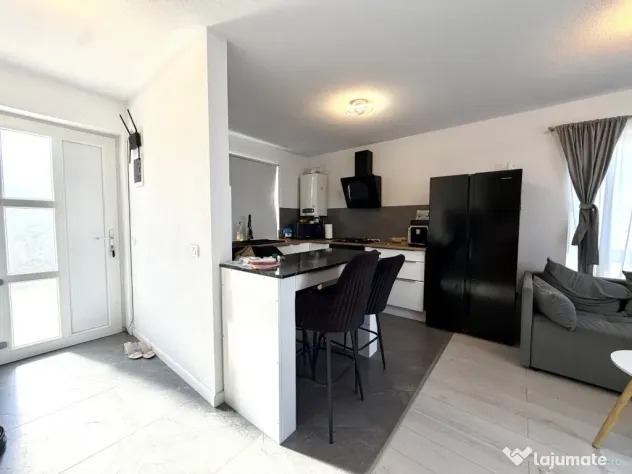Duplex elegant cu 3 camere, 61 mp utili, mobilat/utilat - Sa - Sanandrei (Timis)