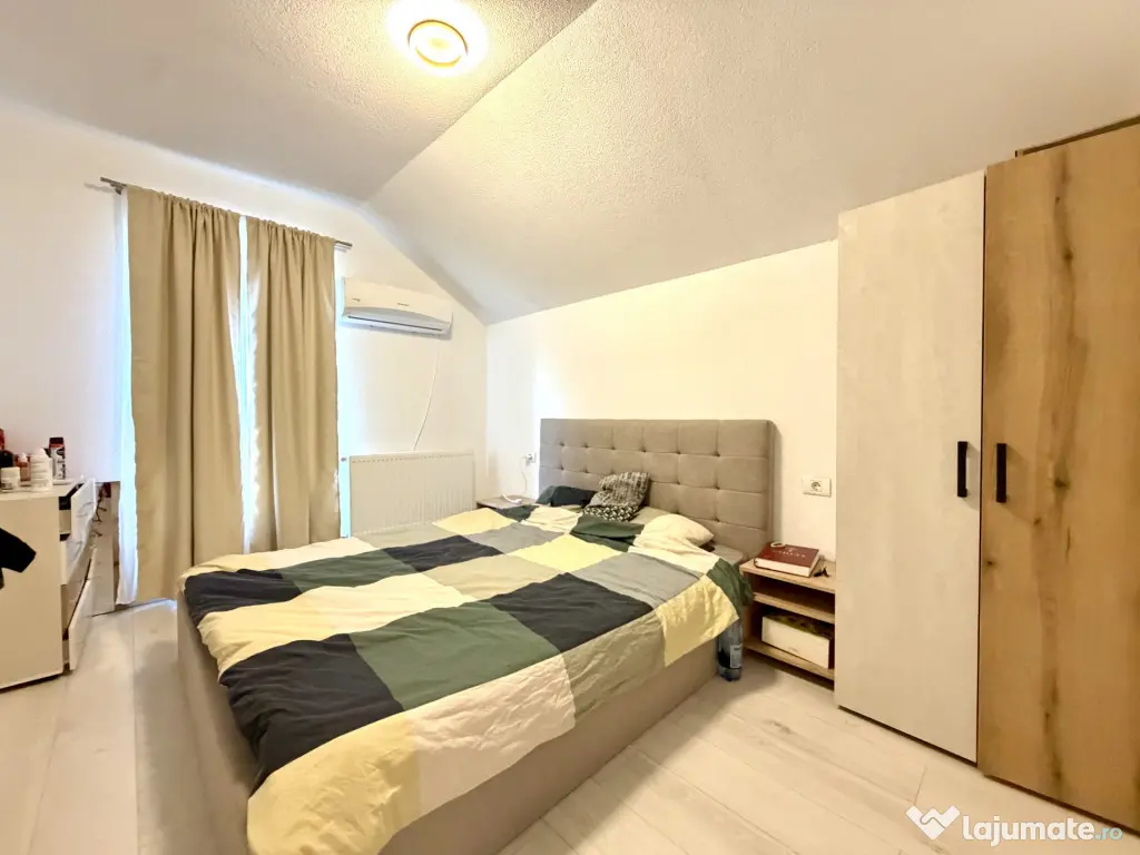 Duplex elegant cu 3 camere, 61 mp utili, mobilat/utilat - Sa - Sanandrei (Timis)