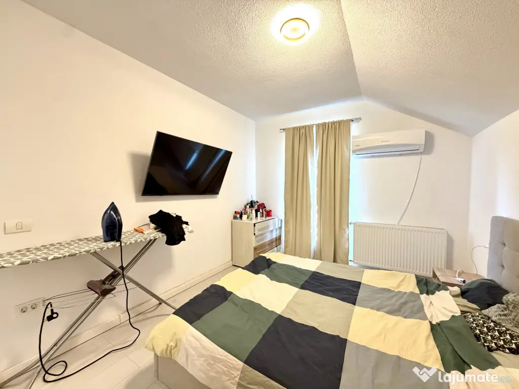 Duplex elegant cu 3 camere, 61 mp utili, mobilat/utilat - Sa - Sanandrei (Timis)